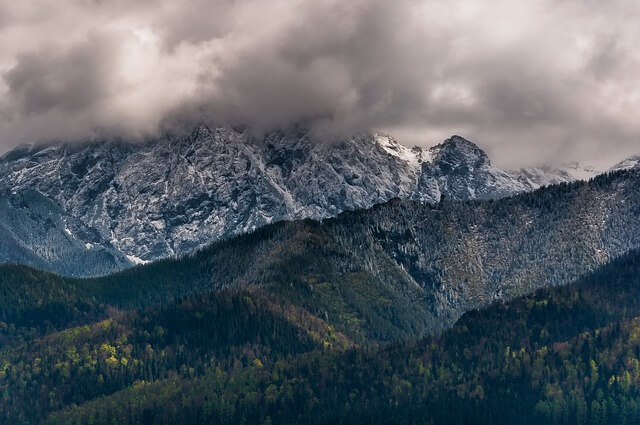 Widok na Giewont